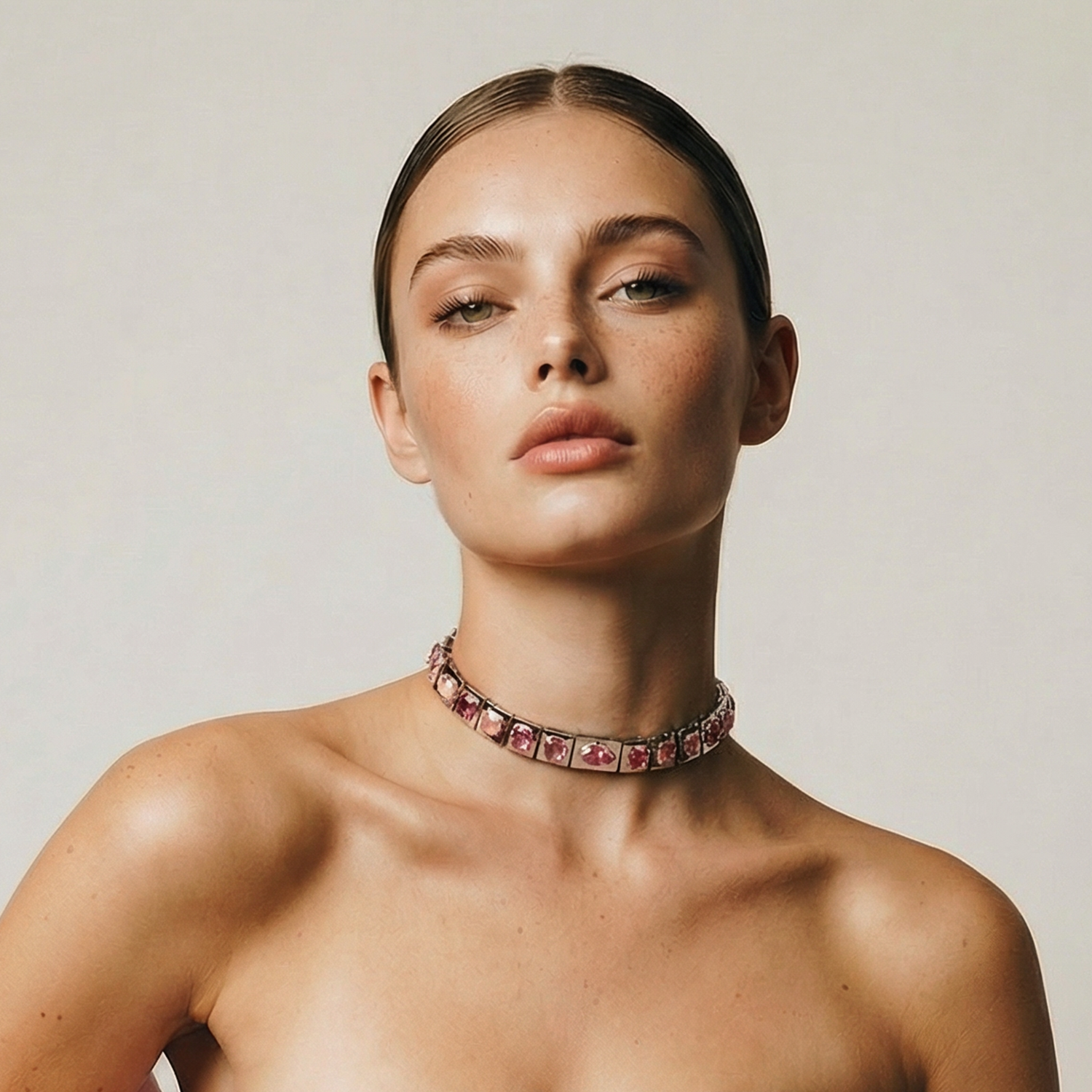 Ètoile Duet Rose Choker