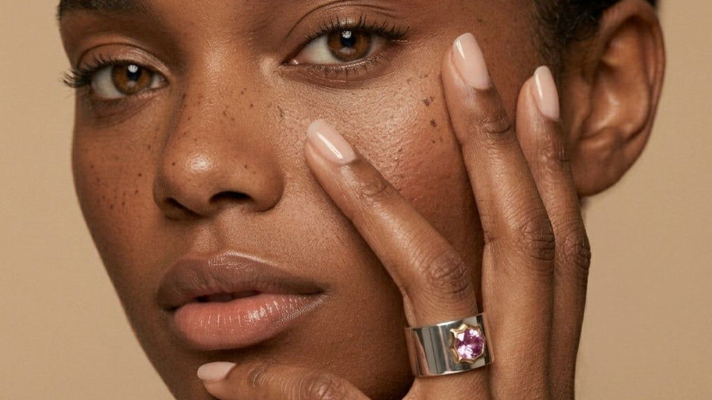 Ètoile Duet Cushion Ring