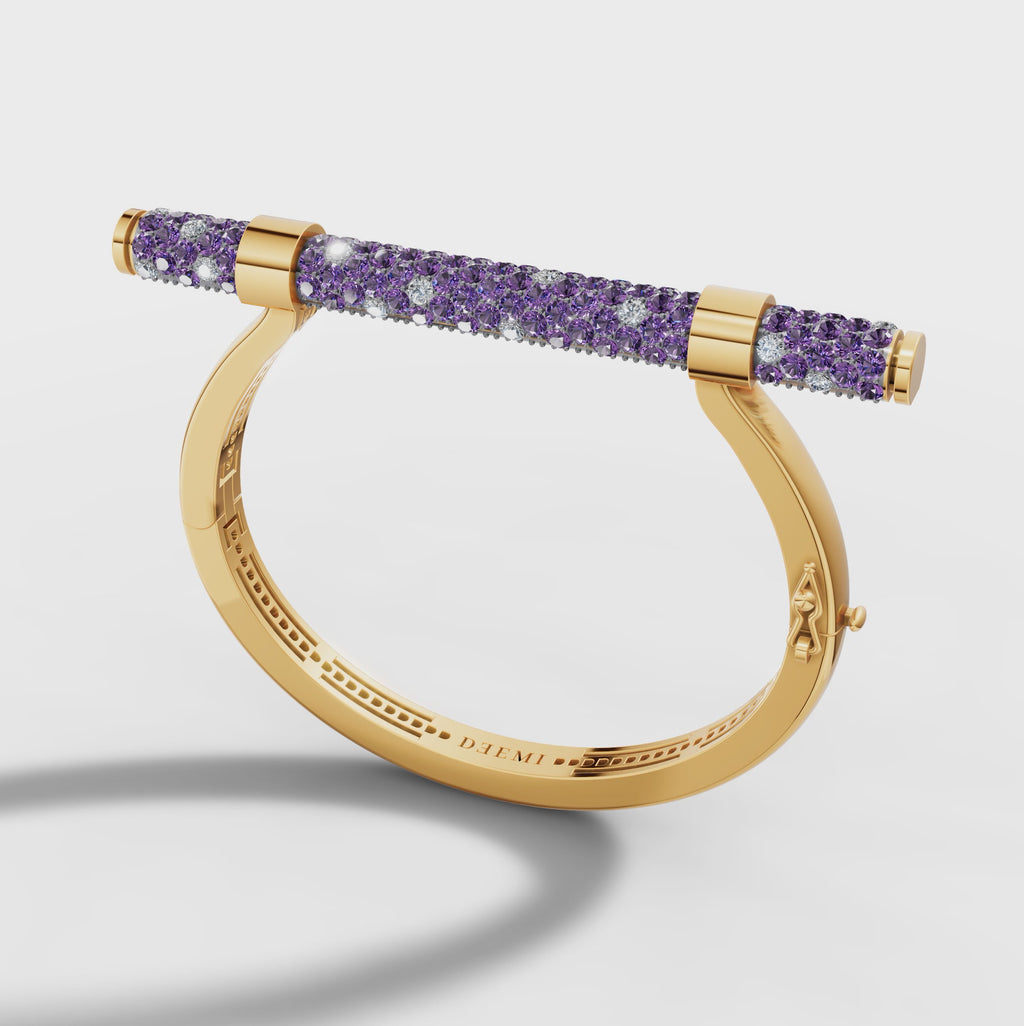 Baton Amethyst Handcuff