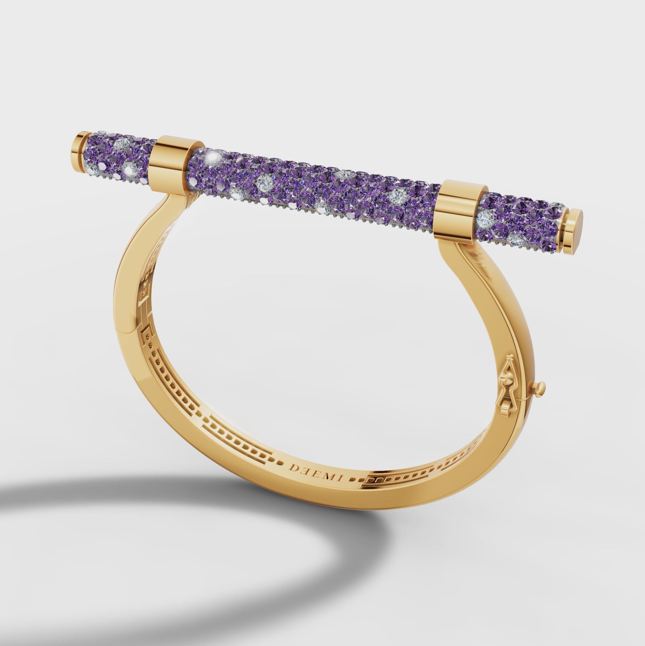 Baton Amethyst Handcuff