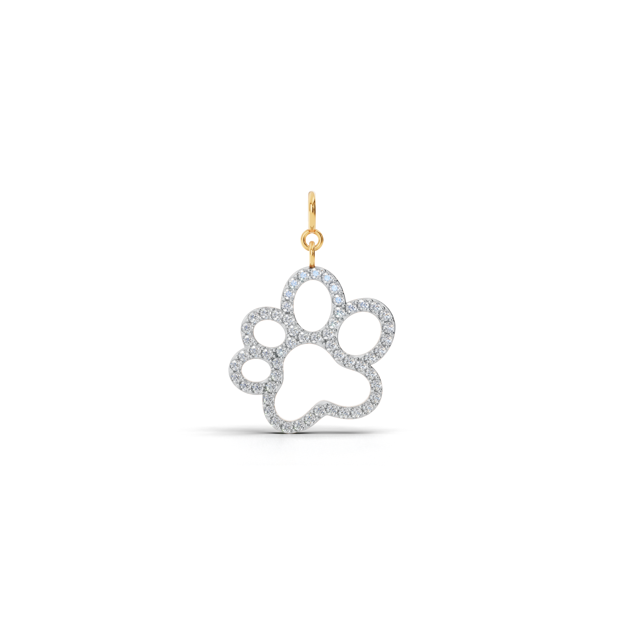 Paw Print Charm