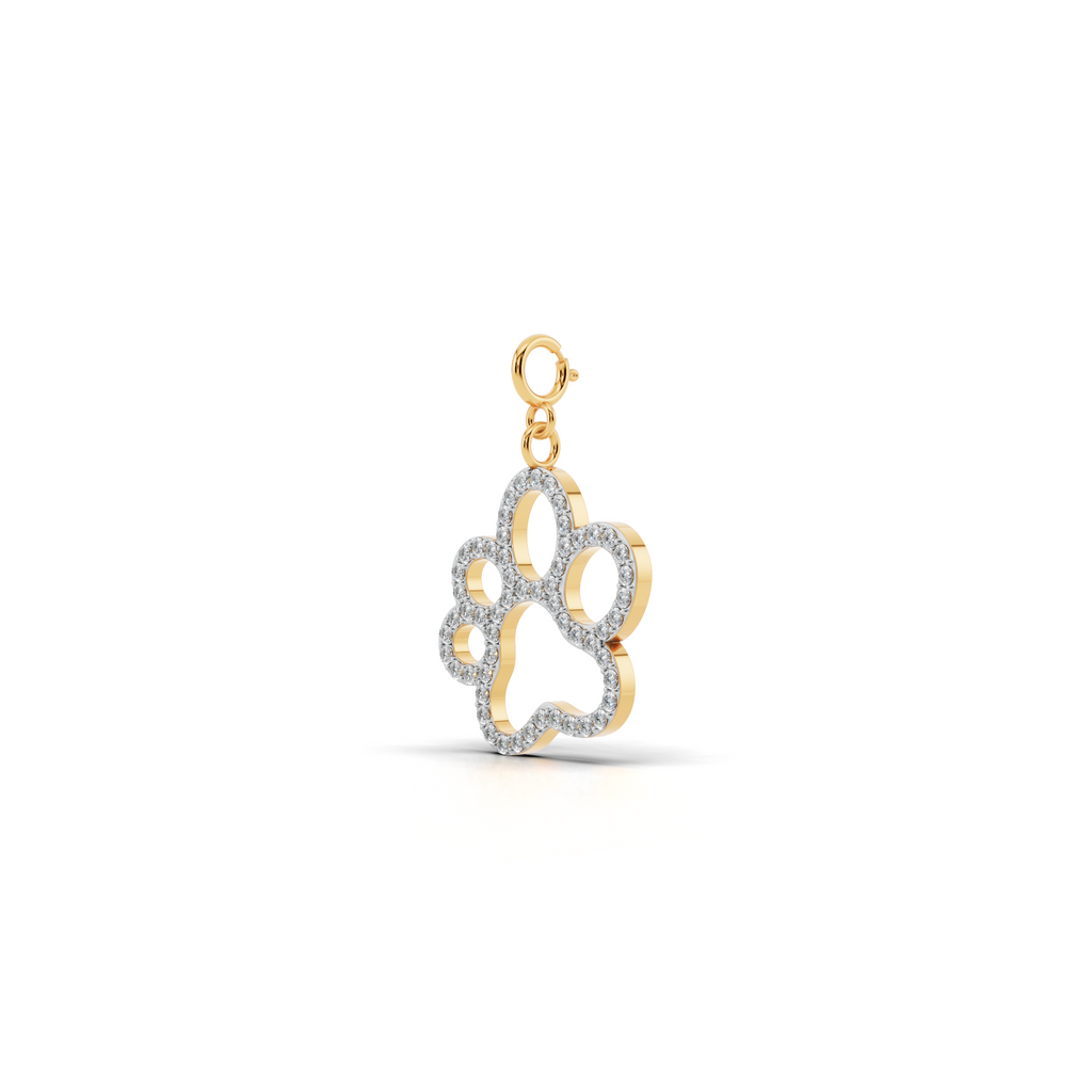 Paw Print Charm