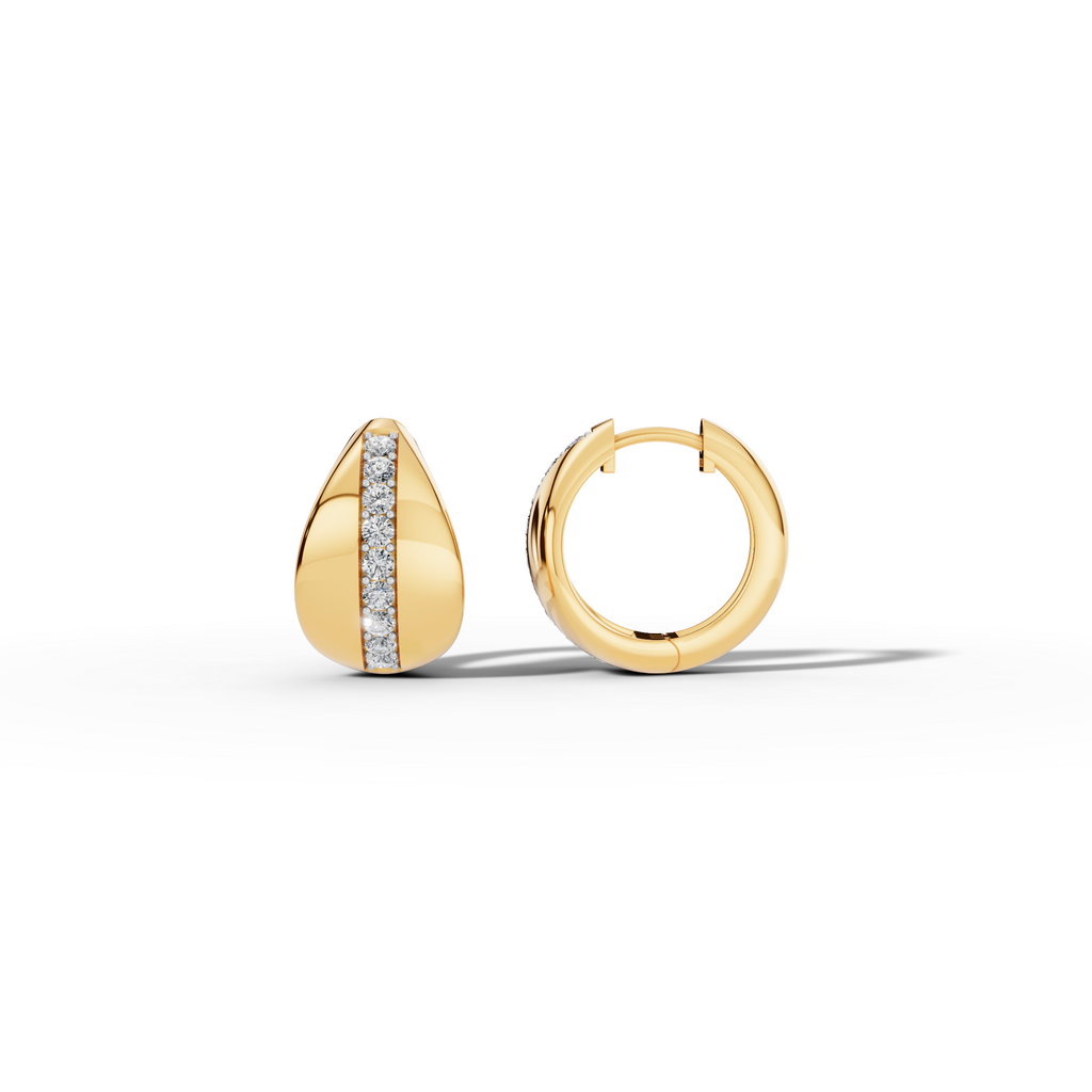 Splendore Preziosa Diamond Hoops