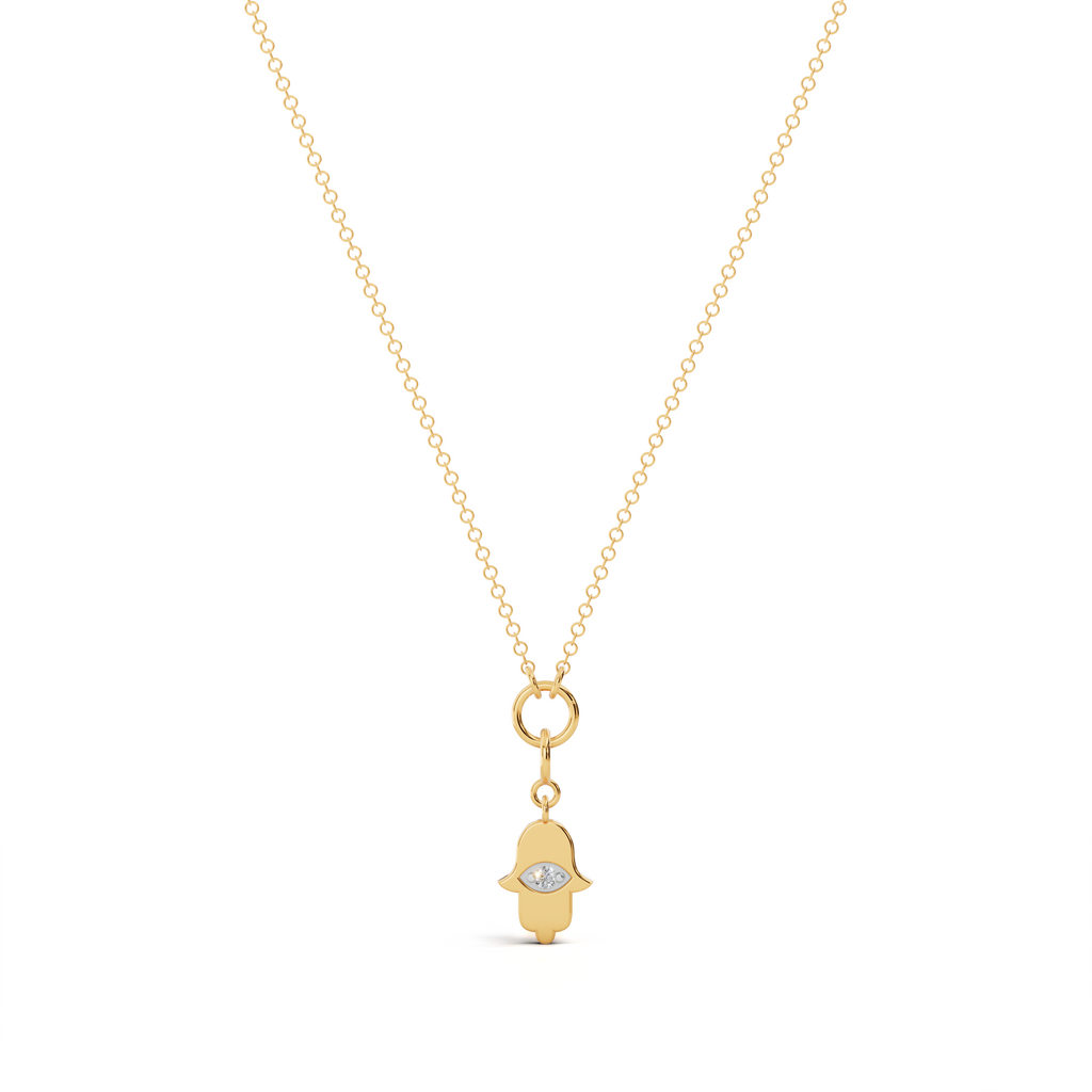 Evil Eye Hamsa Charm