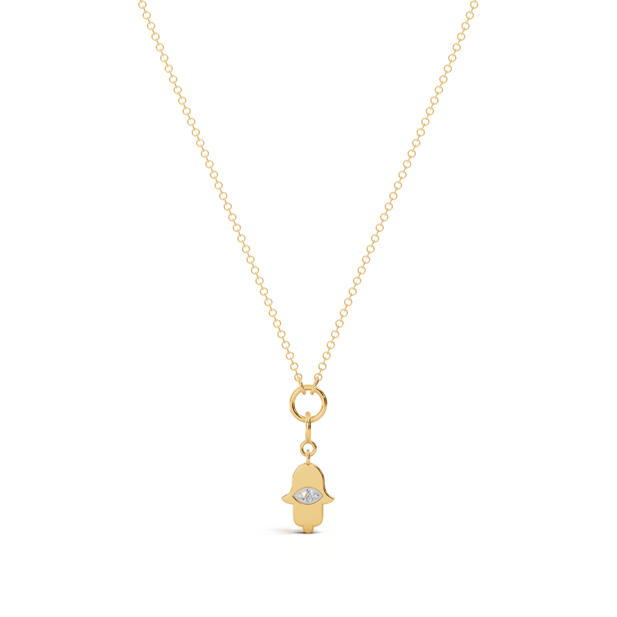 Evil Eye Hamsa Charm